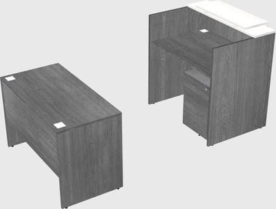 Modular reception desk