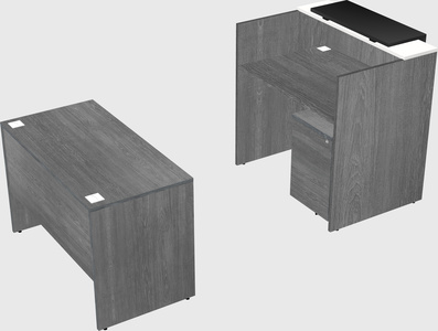 Modular reception desk