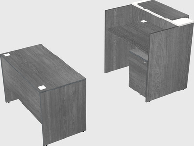 Modular reception desk