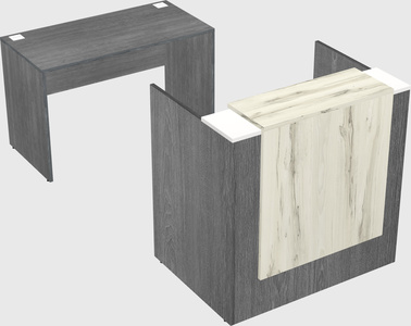 Modular reception desk