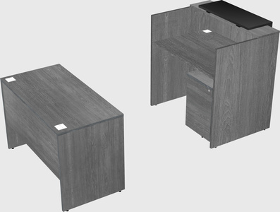 Modular reception desk