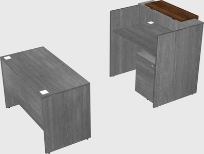 Modular reception desk