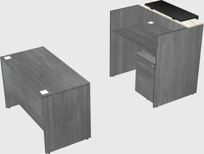 Modular reception desk