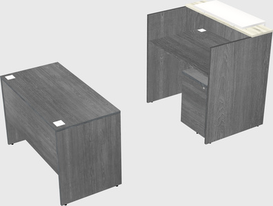 Modular reception desk