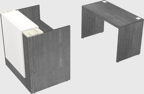 Modular reception desk