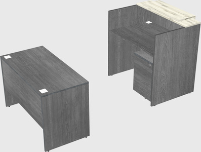 Modular reception desk