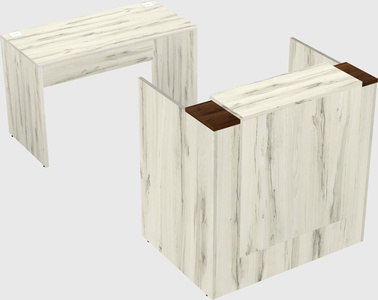 Modular reception desk