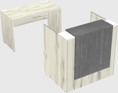 Modular reception desk