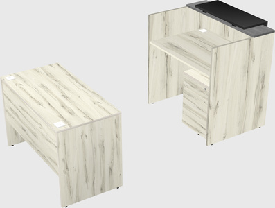 Modular reception desk