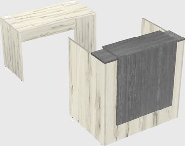 Modular reception desk
