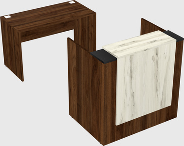 Modular reception desk