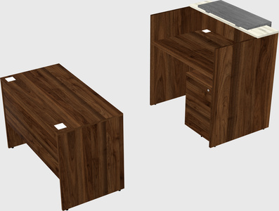 Modular reception desk