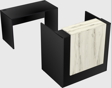 Modular reception desk