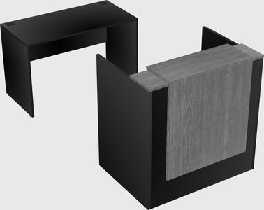 Modular reception desk