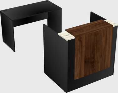 Modular reception desk
