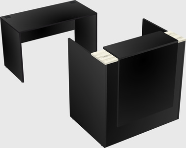 Modular reception desk