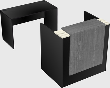 Modular reception desk
