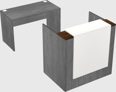Modular reception desk