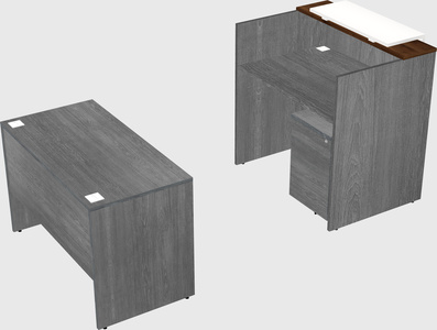 Modular reception desk