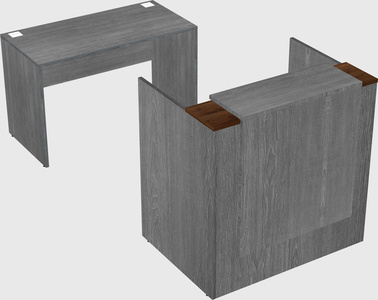 Modular reception desk