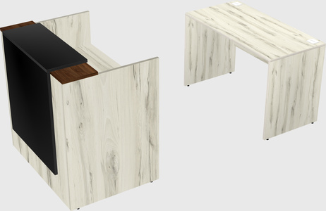 Modular reception desk