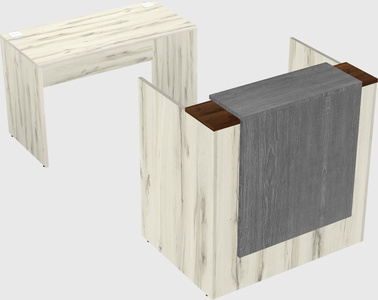 Modular reception desk