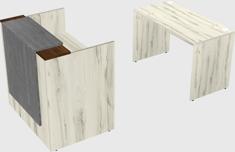 Modular reception desk