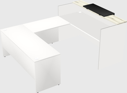 Modular reception desk