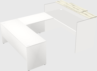 Modular reception desk