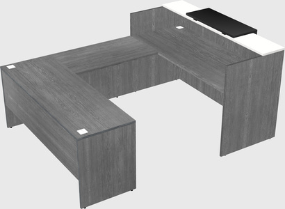 Modular reception desk