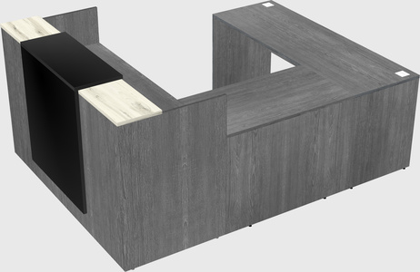 Modular reception desk
