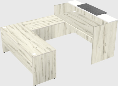 Modular reception desk