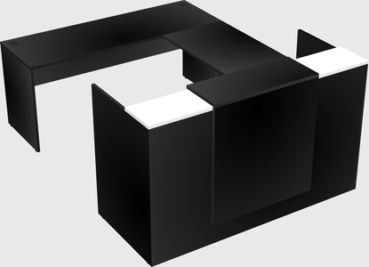 Modular reception desk