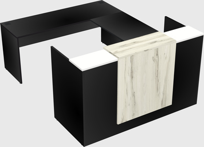 Modular reception desk