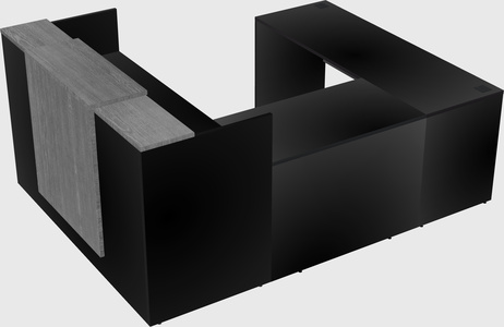 Modular reception desk