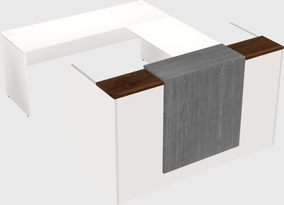 Modular reception desk