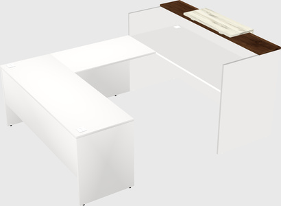 Modular reception desk