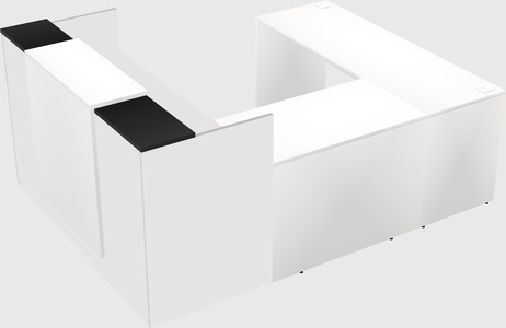 Comptoir d'accueil modulable