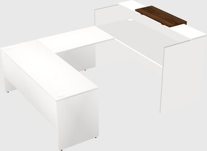 Comptoir d'accueil modulable