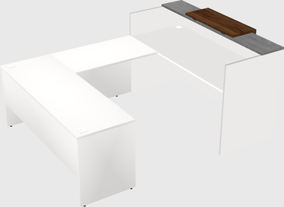 Modular reception desk