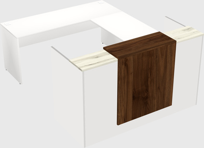 Modular reception desk