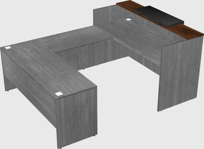 Modular reception desk