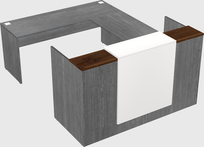 Modular reception desk