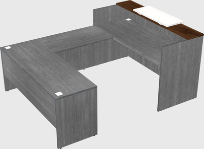 Modular reception desk