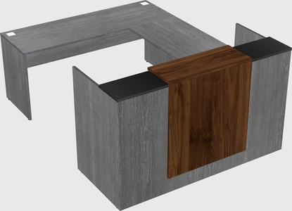 Modular reception desk