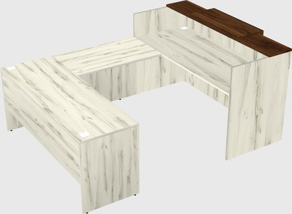 Modular reception desk