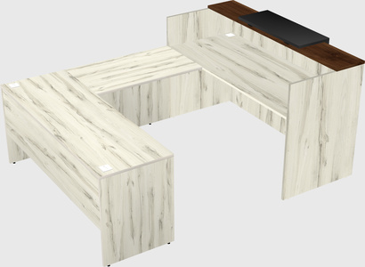 Modular reception desk