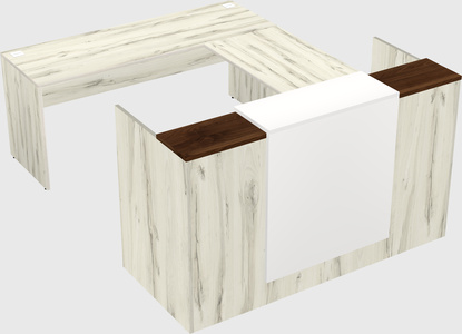 Modular reception desk