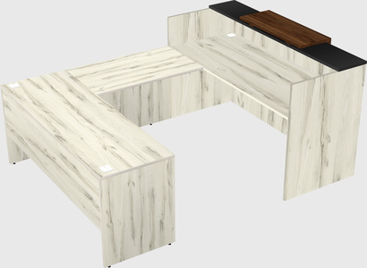 Modular reception desk