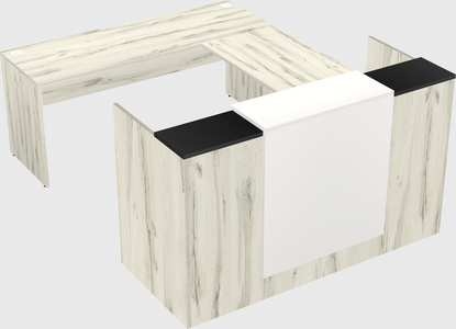 Modular reception desk